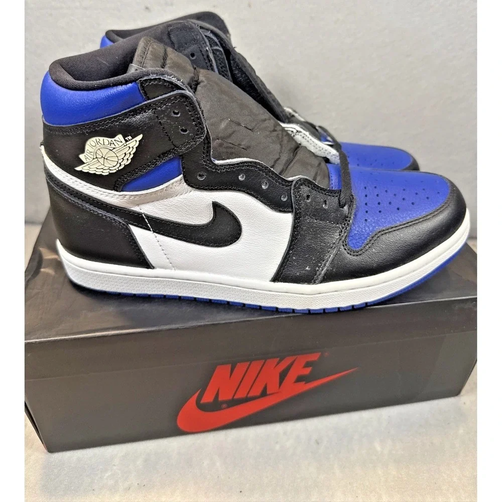 Jordan 1 Retro High Royal Toe 555088-041 Size 9.5